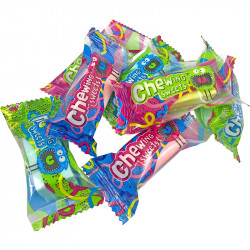 Жевательные конфеты «Chewing sweets» со вкусом бабл гам, ассорти, 2 кг, Житомирские Ласощи