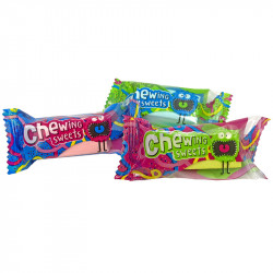Жевательные конфеты «Chewing sweets» со вкусом бабл гам, ассорти, 2 кг, Житомирские Ласощи