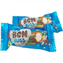 Цукерки глазуровані «Bon Bliss» кокос, 1 кг, Житомирські Ласощі